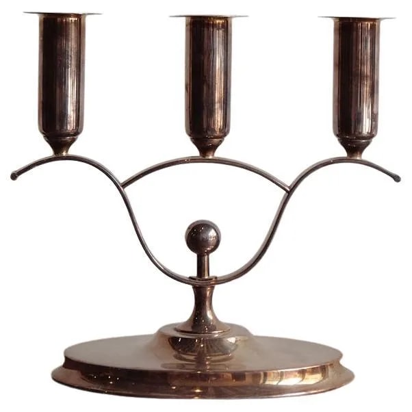 Art Deco Silver Candelabra — decorative_object — resale