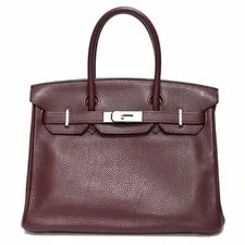 Hermès — Hermes Birkin 30 Plumb With Dust Keys 2008 #KN009 — Handbag — resale