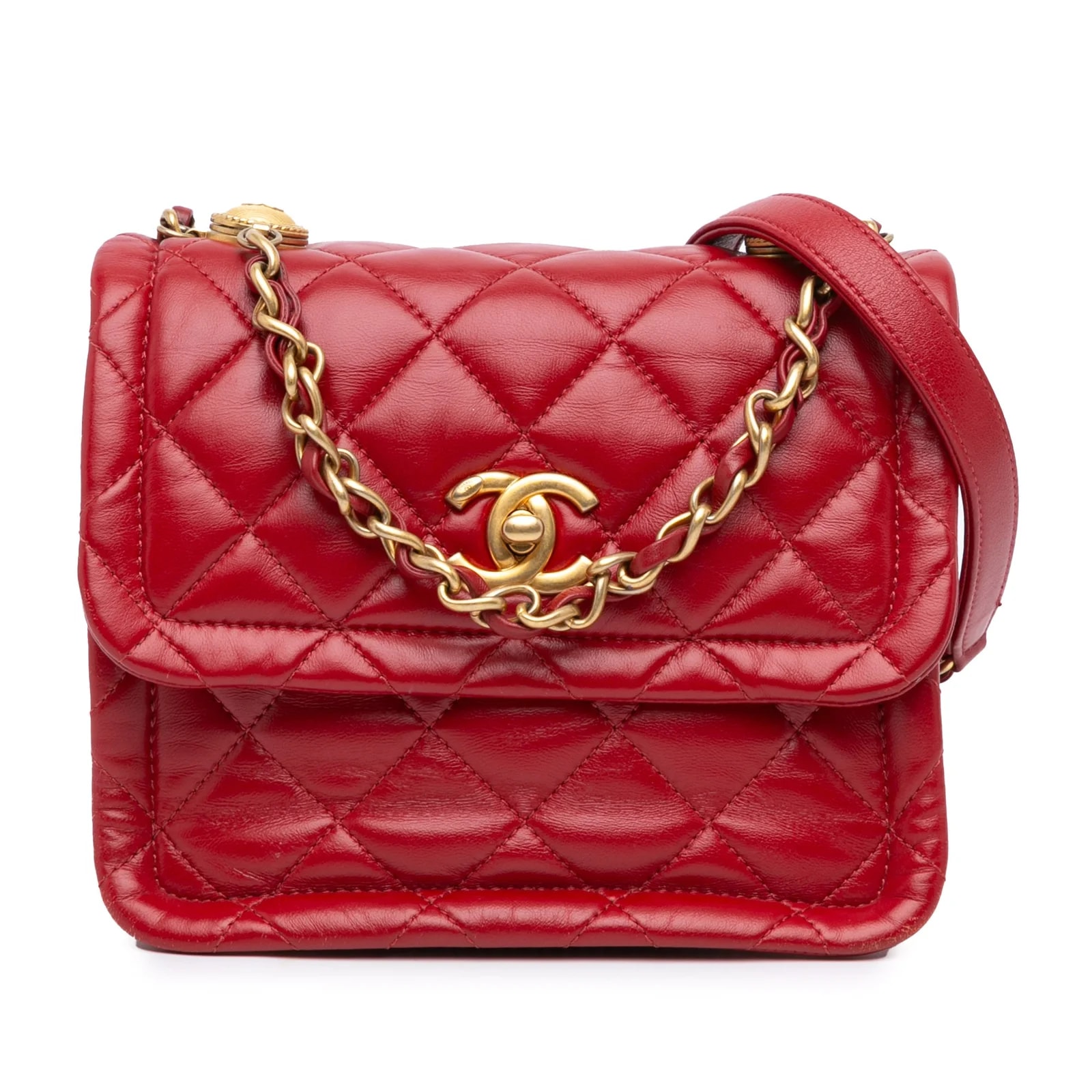 Chanel — Soft Square Flap — Handbag — resale