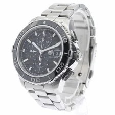 Tag Heuer — Tag Heuer Stainless Steel CAK2110 Aquaracer Chronograph Date Automatic — Watch — resale