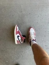 Air Jordan — Size 10 - X Air Jordan 1 Retro OG SP Friends & Family High — Sneaker — resale