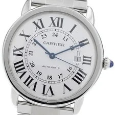 Cartier — Cartier W6701011 Ronde Solo XL Date Automatic Silver Stainless Steel — Watch — resale