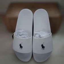 Ralph Lauren — 9.5US Ralph Lauren Shoes Polo Slide Sandals Limited Edition Vhtf Desig — Sneaker — resale