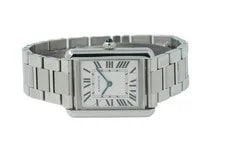 Cartier — Cartier Tank Solo W5200013 3170 31mm Silver Dial 05/2018 12346U — Watch — resale
