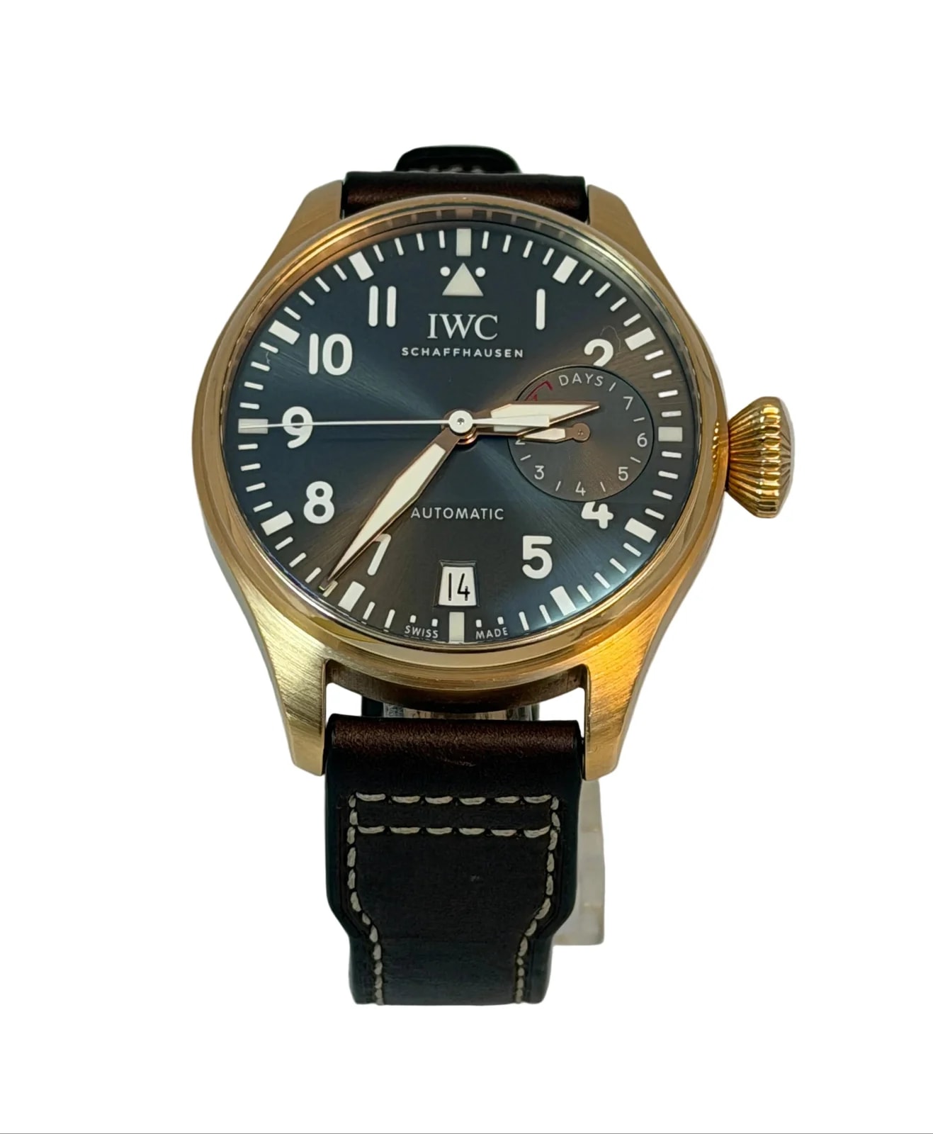 Worldofluxuryus — IWC Big Pilot’s Spitfire 18K Rose Gold ’s — Watch — resale