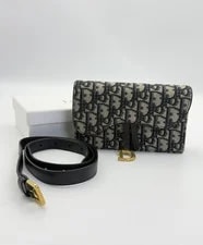 Dior — Dior Authentic Saddle Belt & Fanny Pack 17*10*3.5 — Handbag — resale