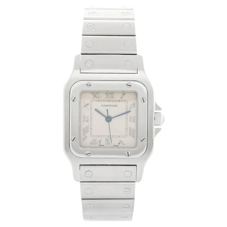 Cartier — Cartier Santos Galbee Midsize Steel Quartz W20060D6 1564 — Watch — resale
