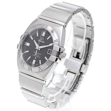 Omega — Omega Constellation Double Eagle 1501.51 35mm SS Black #C7784 — Watch — resale