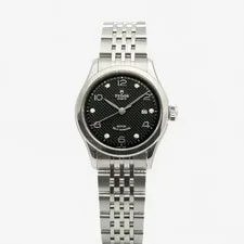 Tudor 1926 Waffle Black Diamond Dial 28mm Small Steel 150634836