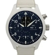 IWC — IWC Pilot Chronograph Top Gun IW389105 Automatic Ceramic White/Black — Watch — resale