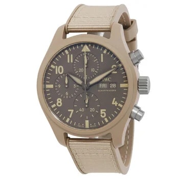 IWC — Top Gun Mojave Desert Chronograph Automatic Brown Dial IW389402 — Watch — resale