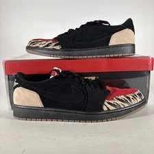 Air Jordan — Size 13 - SoleFly X Air Jordan 1 Retro OG SP Low Everglades — Sneaker — resale