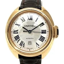 Cartier — Cartier Clé WGCL0010 18K Gold 32.2mm White Dial Automatic #WPW808 — Watch — resale