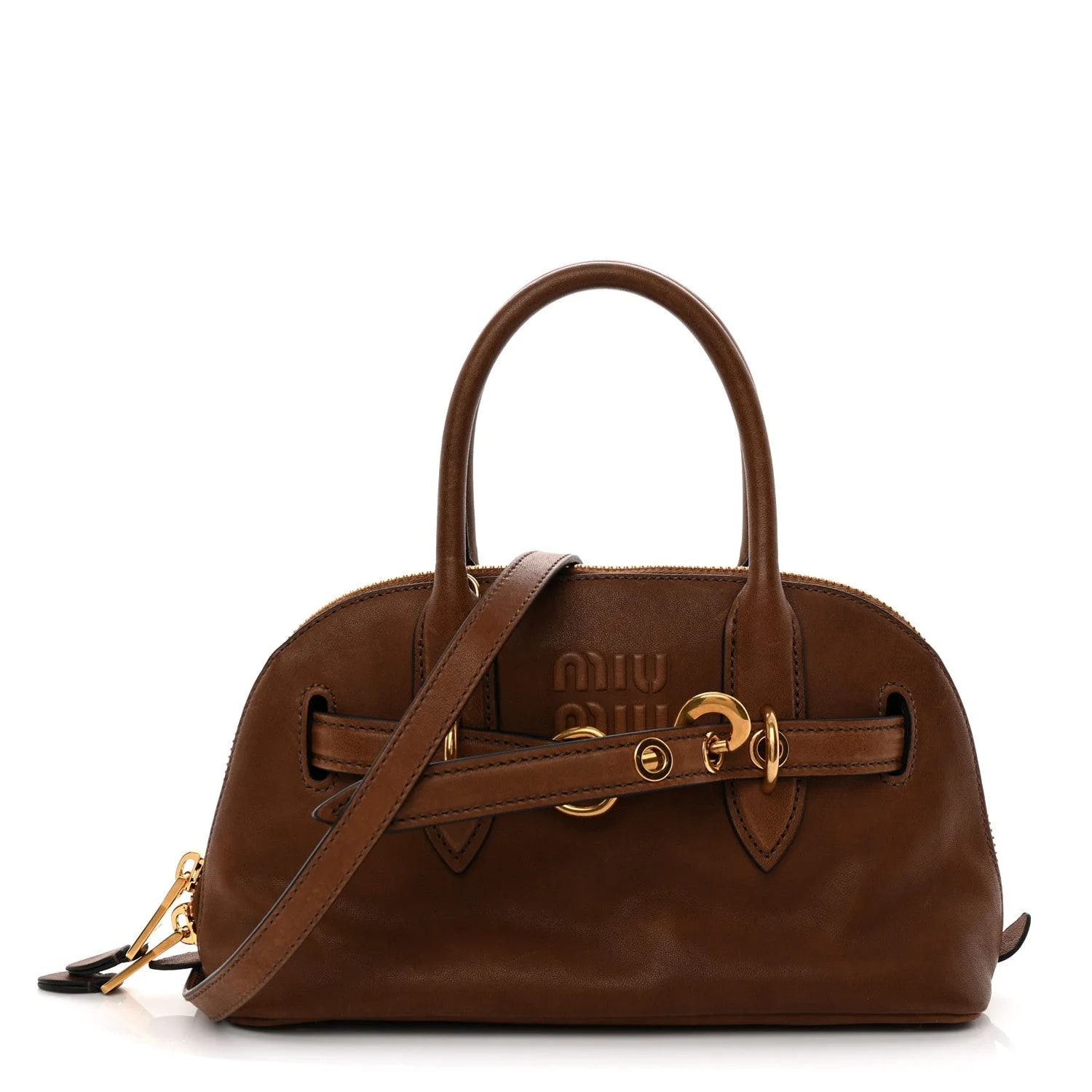 Miu Miu — Aviator Small Aventure Rovere — Handbag — resale