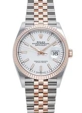 Rolex — Rolex Datejust36 126231 Rose Gold / Stainless Steel 36mm Fluted #KMW306 — Watch — resale