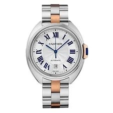 Cartier — Cartier Cle de 40mm W2CL0002 18K Rose Gold/Stainless Steel — Watch — resale