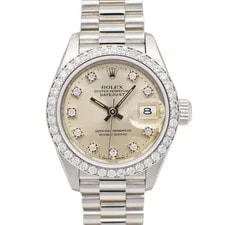 Rolex — Rolex Datejust 69136G 26mm PT Silver #UW133 — Watch — resale