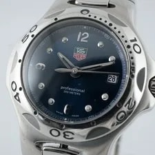 Tag Heuer — Cleaned Tag Heuer Kirium Wl1313 Qz Blue Dial — Watch — resale