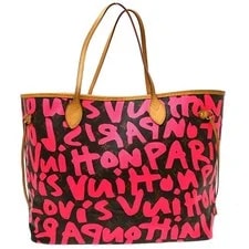 Louis Vuitton — Best07 Louis Vuitton Graffiti Neverfull SP1049 — Handbag — resale
