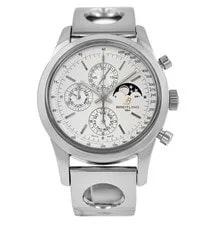 Breitling — Breitling Transocean 1461 A19310 Triple Calendar Monophase Steel 43MM — Watch — resale