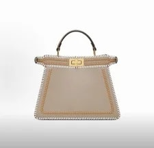 Fendi — Authentic Fendi Peekaboo ISeeU Small Dove Unused — Handbag — resale