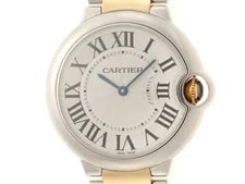 Cartier — Cartier Ballon Bleu de 36mm W69008Z3 K18Yellow Gold Silver Dial Quartz #DW1435 — Watch — resale