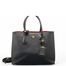 Prada — Prada Medium Double (ym062526a5r) — Handbag — resale