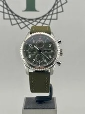 Breitling — 2022 Breitling Aviator 8 Curtiss Warhawk Chrono 43mm Green Dial A13316 Full Set — Watch — resale