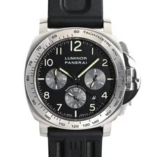 Panerai — Panerai Luminor Chronograph PAM00162 Watches / Black Mechanical Automatic — Watch — resale