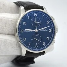 IWC — IWC Portuguese Chronograph Stainless Steel 41mm Automatic IW371491 — Watch — resale