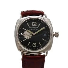 Panerai — Panerai Radiomir PAM00141 40mm SS Automatic Leather Strap Box Papers #KN203 — Watch — resale