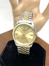 Rolex — Rolex Oyster Perpetual 1005 Swiss Automatic 1969 2-Tone 34mm — Watch — resale
