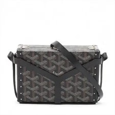 Goyard — Goyard Minaudière Trunk PVCx — Handbag — resale