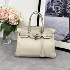 Hermès — Hermes Birkin 30 Nata SV Hardware 224355 — Handbag — resale