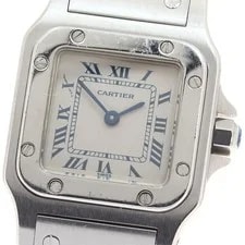Cartier — Cartier Santos GalbeeSM W20017D6 Beige Dial Quartz Watch_960603 — Watch — resale