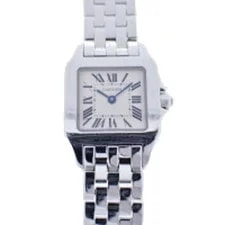 Cartier — Santos de Cartier Demoiselle Small 20mm Steel W25064Z5 — Watch — resale