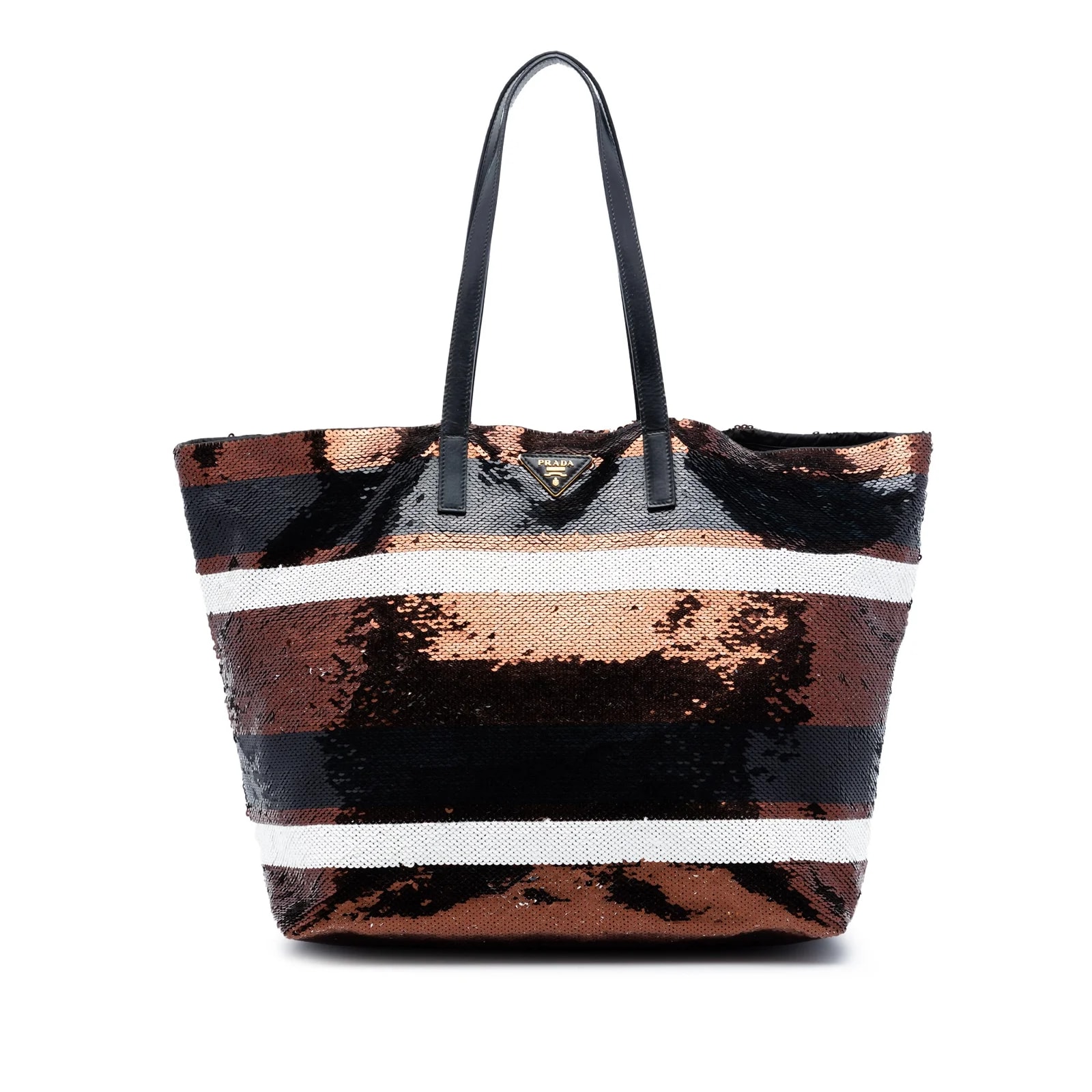 Prada — Sequined Stripes — Handbag — resale