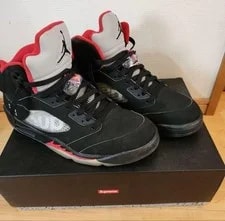 Supreme — 10.5US Air Jordan5 Retro Supreme — Sneaker — resale