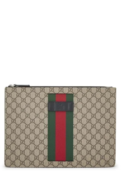 Gucci — Original Web Slim Messenger Large — Handbag — resale