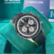 Breitling — Breitling Navitimer B01 Chronograph Austin Martin Aramco F1 - Unworn Box Papers — Watch — resale