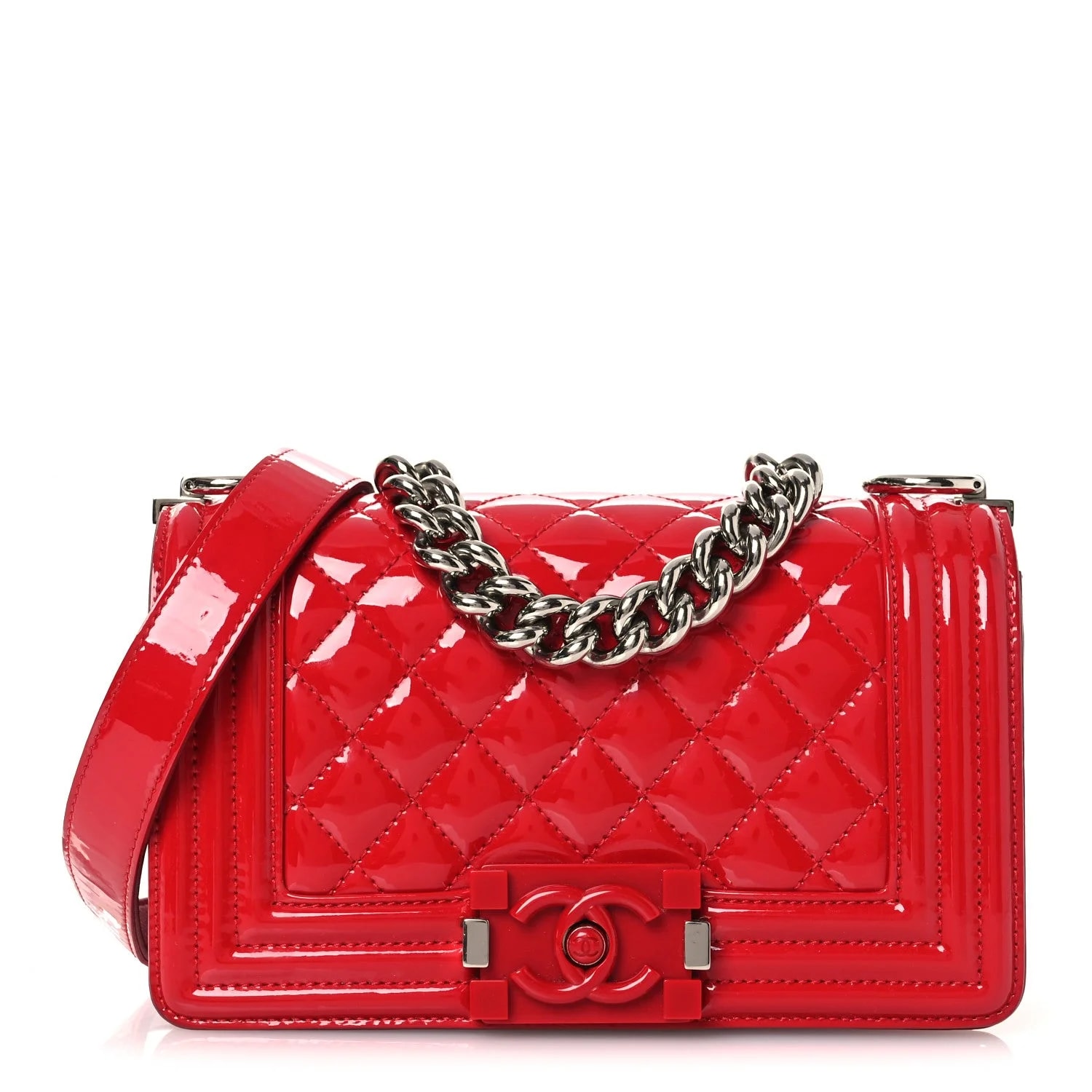 Chanel — Small Plexiglass Boy Flap — Handbag — resale