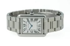 Cartier — Cartier Tank Solo XL W5200027 3515 Silver Dial 31x41mm Automatic 07/2018 11810U — Watch — resale