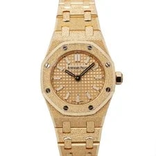 Audemars Piguet — 2025 New Audemars Piguet 67630BA.GG.1312BA.01 Royal Oak Mini Frosted 23mm — Watch — resale