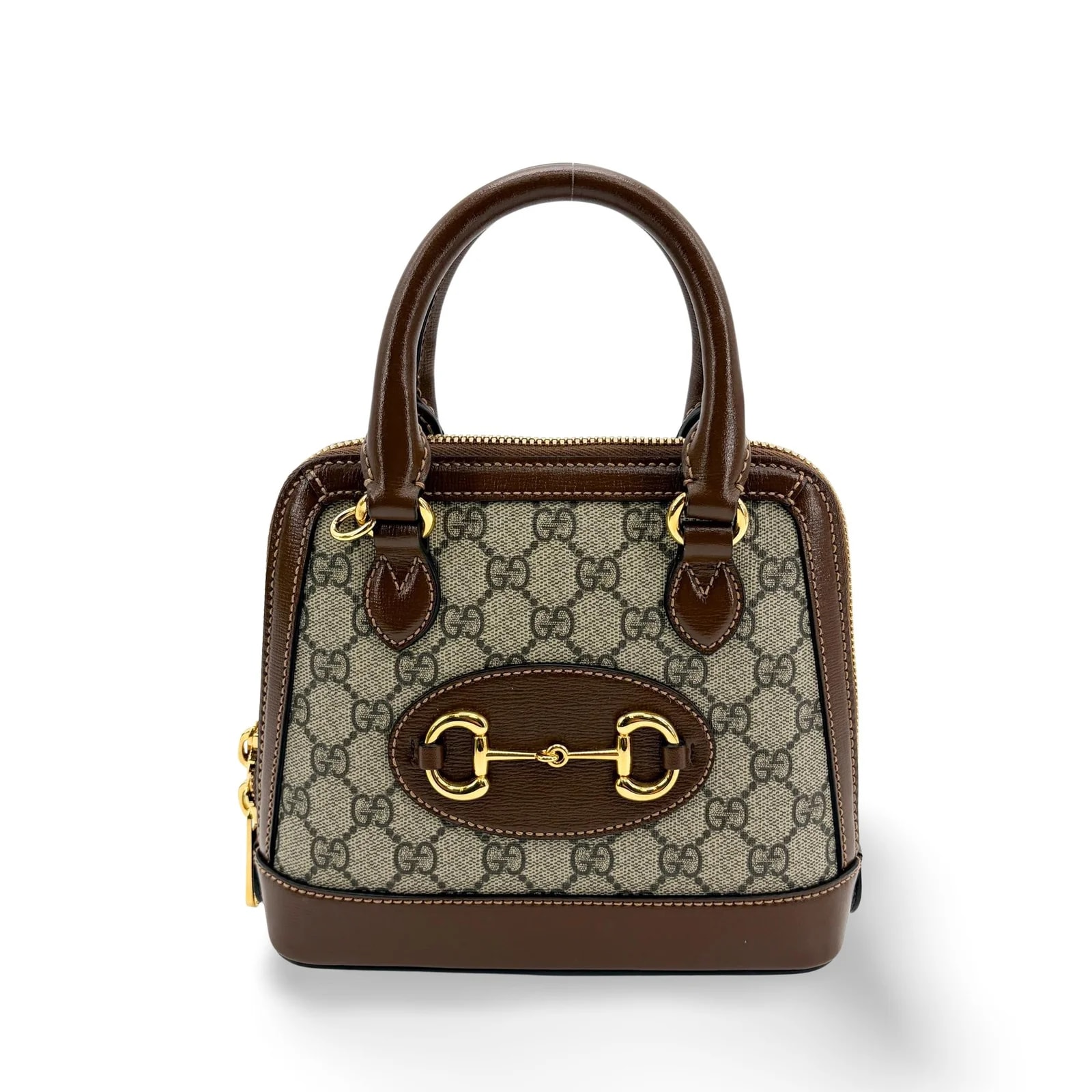 Gucci — Gucci Horsebit 1955 Top Handle GG — Handbag — resale