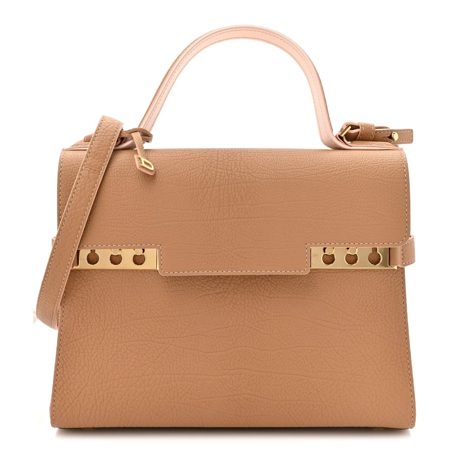 Delvaux — Crispy MM Tempete Satchel Vision — Handbag — resale
