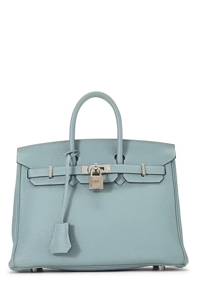 Hermès — Ciel Birkin 25 — Handbag — resale