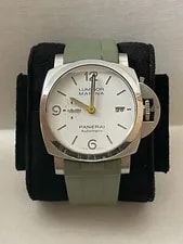 Panerai — 2022 Panerai Luminor Marina Steel White Dial 44mm PAM01314 — Watch — resale