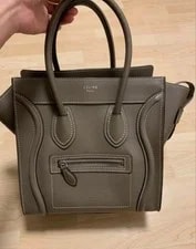 Celine — Celine × Luggage Logo) Excellent — Handbag — resale