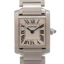 Cartier — Cartier Tank Francaise SM W51008Q3 SS QZ Ivory-Face — Watch — resale