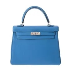 Hermès — Hermes Kelly 25 Handstitched 2-Way Zanzibar × Hardware #W118 — Handbag — resale